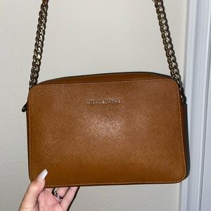 Michael Kors Small Brown Cross Body Purse